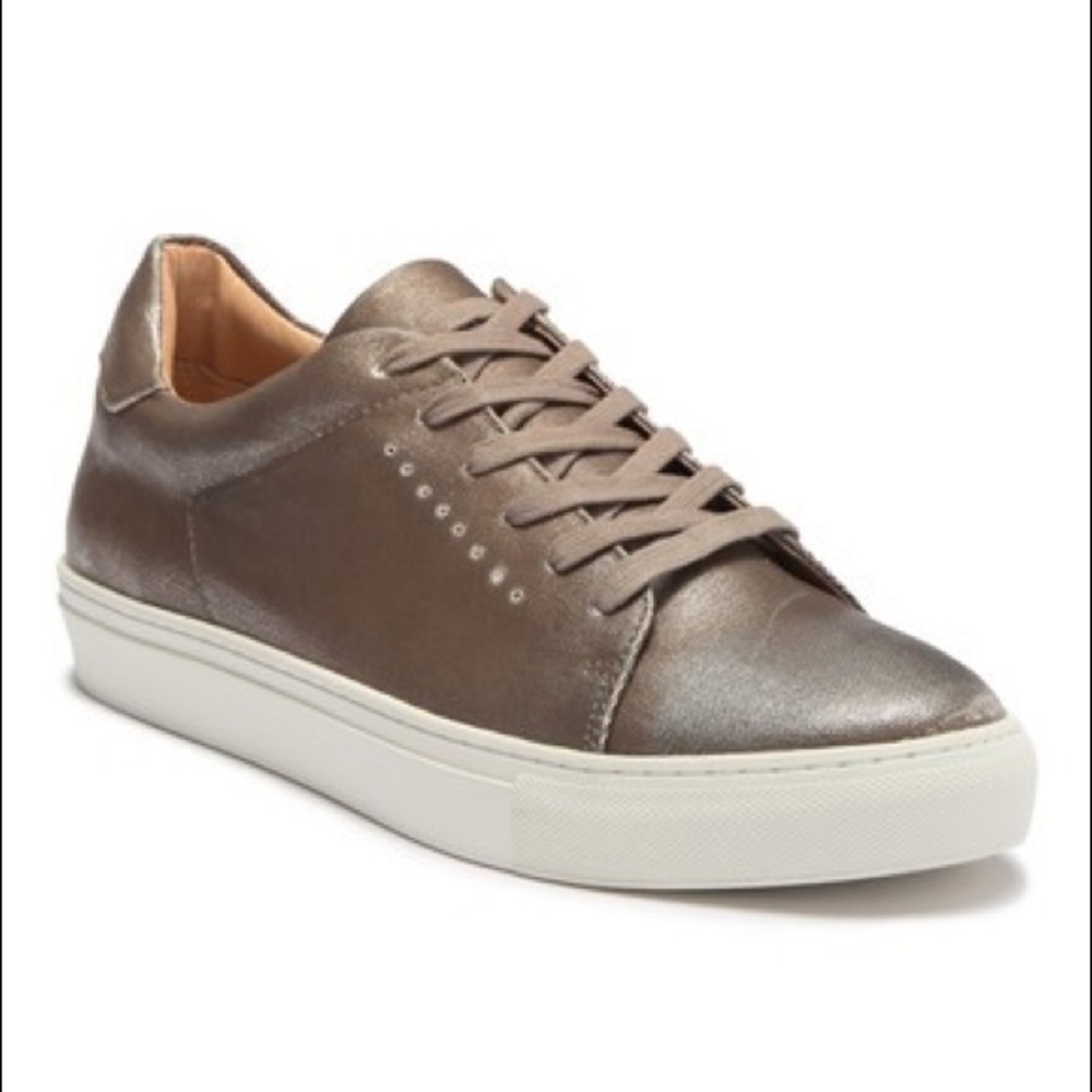 J/Slides Desmond Perforated Leather Sneaker